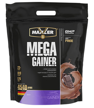 Mega Gainer čokolada- 4,54 kg
