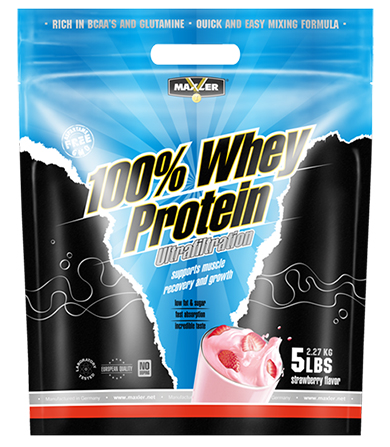 Whey Protein Ultrafiltration jagoda- 2,27 kg