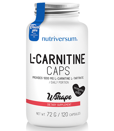 L-Carnitine Caps WShape- 120 kapsula