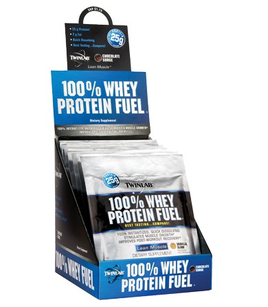 100% Whey Protein Fuel Display- 10 kesica