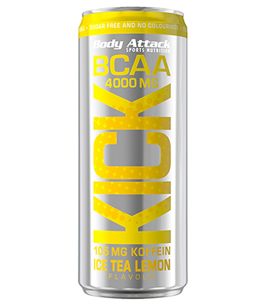 BCAA Kick 4000 mg Ice Tea Lemon- 330 ml