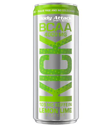 BCAA Kick 4000 mg Lemon Lime- 330 ml