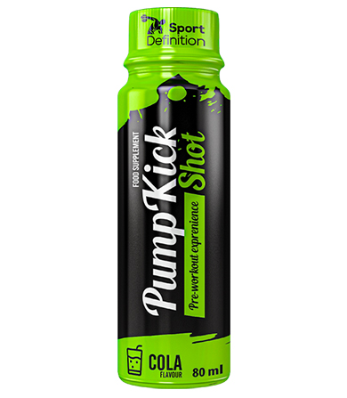 PumpKick Shot Cola- 80 ml (4 doze)