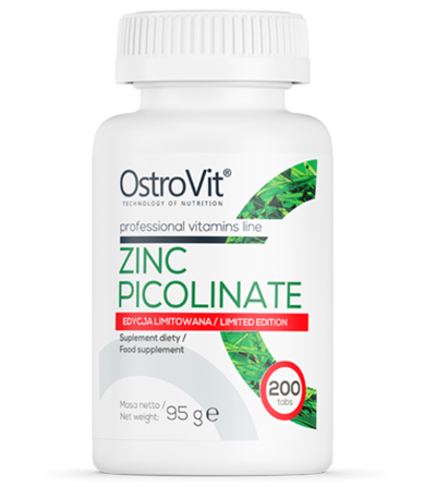 Zinc Picolinate Professional Vitamins Line- 200 tableta