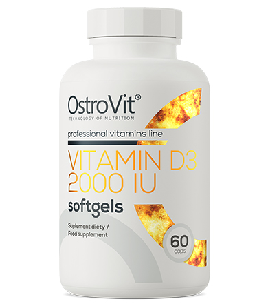 Vitamin D3 2000 Professional Vitamins Line- 60 kapsula