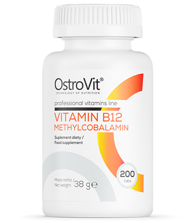 Vitamin B-12 Methylcobalamin Professional Vitamins Line- 200 tableta