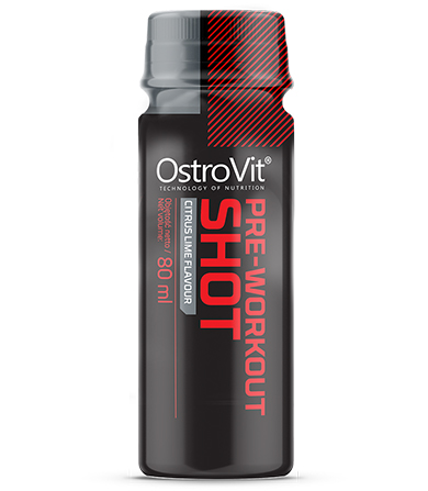 SHOT PWO (ẞ-Alanine, AAKG, Citruline, Coffeine) Citrus-Lime- 80 ml