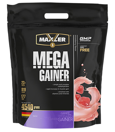 Mega Gainer Strawberry- 4,54 kg