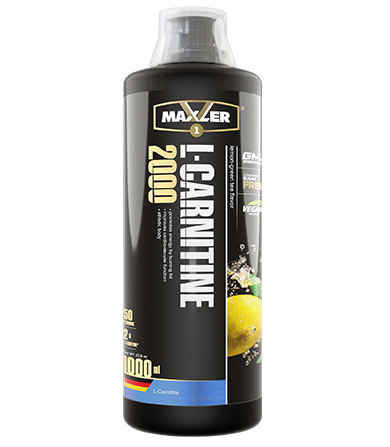 Carnitine Liquid 2000- 1000 ml, 3 ukusa