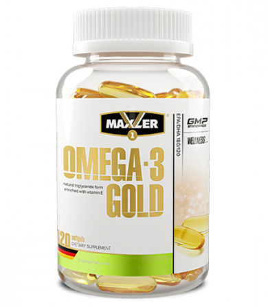 Omega-3 Gold- 120 gelkapsula