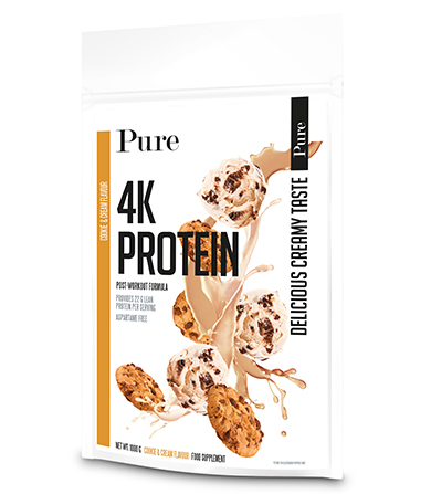 Pure 4K Protein Blend - 1000 g, 4 ukusa