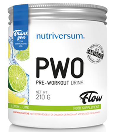 PWO Lemon-Lime- 210 g