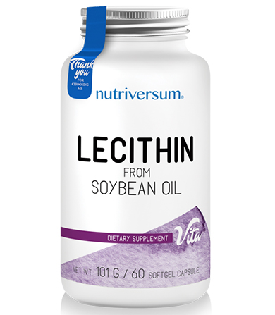 Lecithin from Soybean Oil- 60 gelkapsula