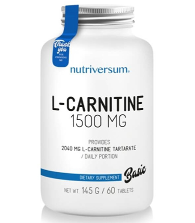 L-Carnitine Basic 1500 mg- 60 tableta