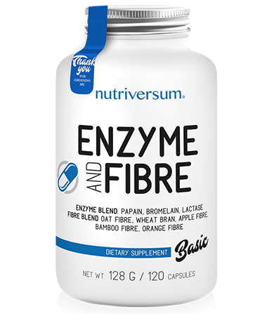 Enzyme and Fibre- 120 kapsula